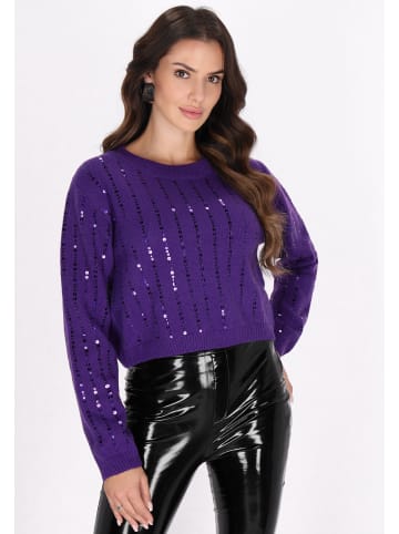 faina Damen Pullover in Pflaume