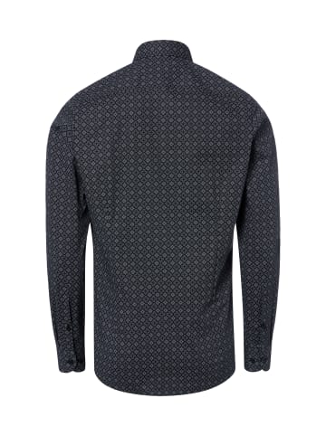 OLYMP LEVEL 5 Hemd in schwarz anthrazit