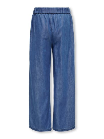 KIDS ONLY Wide Leg Jeans KOGBEA PALAZZO DNM PANT in medium blue denim