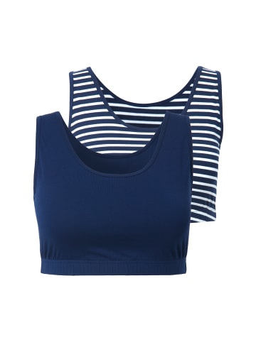 Ulla Popken Bustier in nachtblau