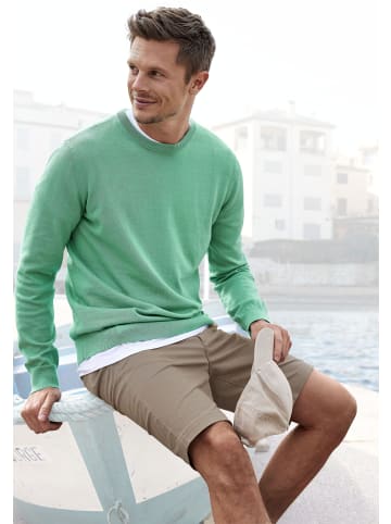H.I.S Strickpullover in grün