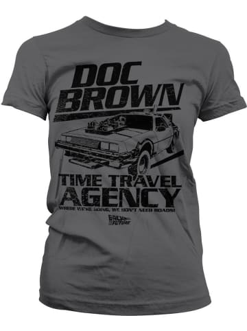 Back To The Future Shirt in Grau