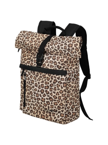 travelite Basics Rollup - Rucksack 60 cm (ice blue) in leopard