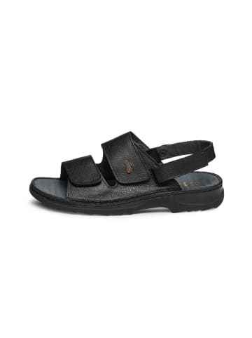 VITAFORM Softnappaleder Sandalen in schwarz