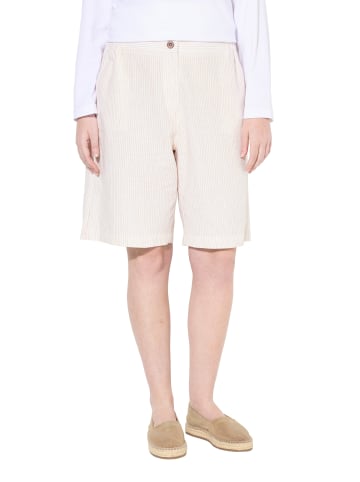 Ulla Popken Shorts in perlweiß