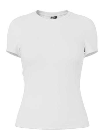 Pieces T-Shirt in Bright White