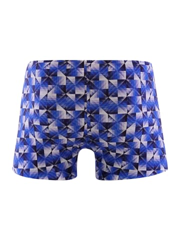 Olaf Benz Badeshorts BLU2350 Beachtrunks in square blue