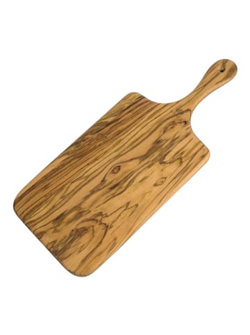 Berard Schneidbrett mit Griff, Olivenholz - 45 x 20 cm