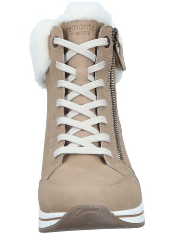 remonte Freizeit Stiefeletten in camel/cotton/camel