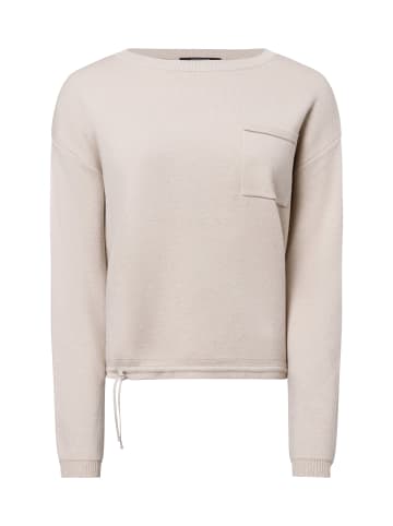 comma Pullover in beige silber - 0001
