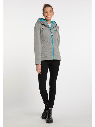 Schmuddelwedda Damen Funktionsjacke in Grau Melange