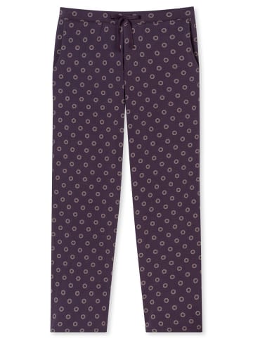 Schiesser Pyjamahose Mix & Relax in pflaume