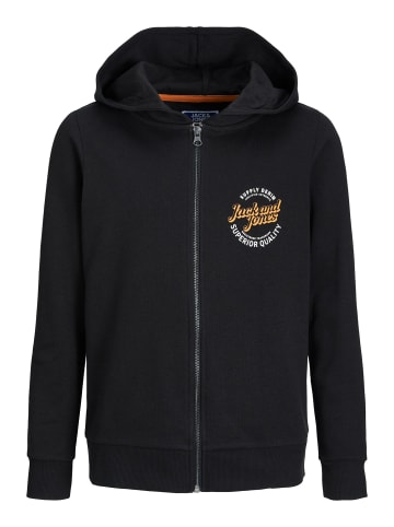 Jack & Jones Sweatjacke 'Mikk' in schwarz