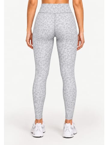 SMILODOX LEO Leggings Velvara in Grau Leo