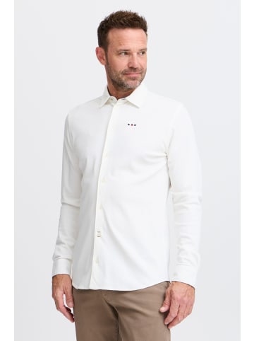 FQ1924 Langarmhemd FQSTEVEN knitted LS shirt in Weiß