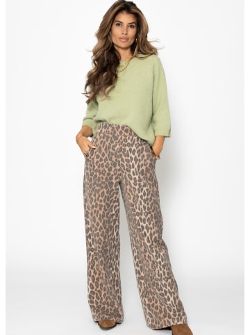 SASSYCLASSY Strickoberteil in Salbeigrün