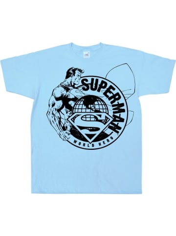 Superman T-Shirt in Blau