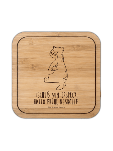 Mr. & Mrs. Panda Ostergeschenk Otter Bauch mit Spruch in Transparent