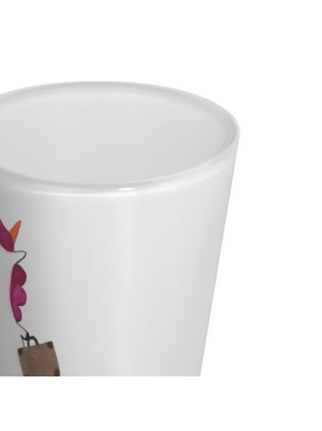 Mr. & Mrs. Panda Shotglas Einhorn Koffer ohne Spruch in Transparent