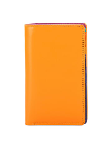 MYWALIT Geldbörse RFID Schutz Leder 8 cm copacabana