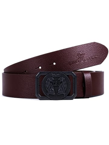 Cipo & Baxx Gürtel 90cm x 3,8 in Brown