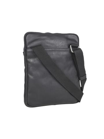 Strellson Schultertasche 'Brick Lane Marcus in Schwarz 19,00 x 23,50 x 2,50 cm'