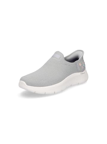 Skechers Slip-in Sneaker Go Walk Flex Sunset Rose in Grau