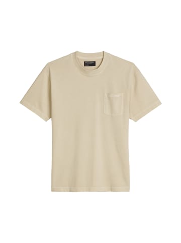 Marc O'Polo T-Shirt relaxed in Grey Silk