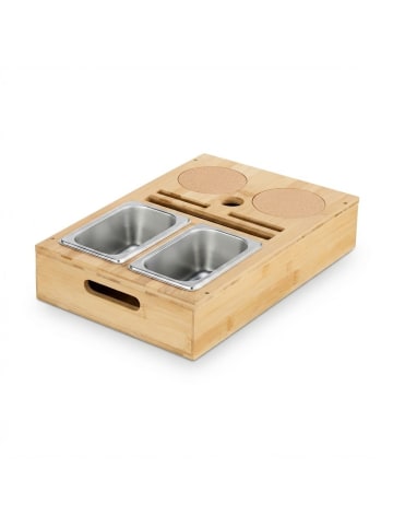 relaxdays Couchbar in Natur (B)40 x (H)8 x (T)26 cm