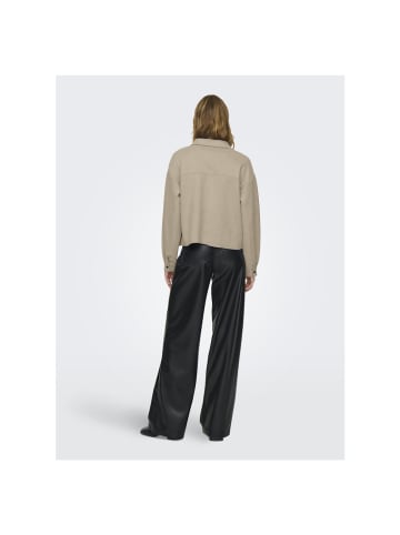 JDY Langarmbluse in oxford tan