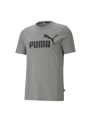 Puma Shirt 'ESS Logo' in grau