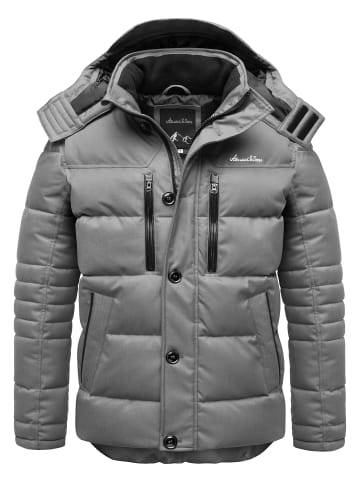Amaci&Sons Winterjacke WACO in Grau