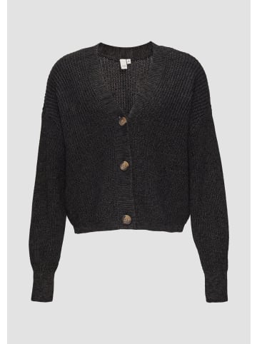 QS Strickjacke in 99W0_schwarz