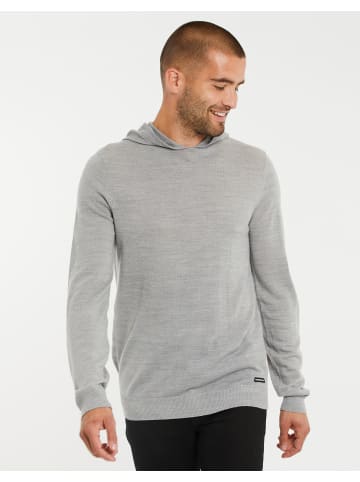 Threadbare Hoodie THB Jumper Ravensdale Hoodie in Grau