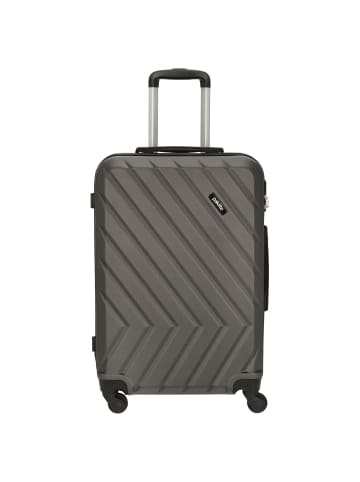 PAKLITE Quick - 4-Rollen-Trolley M 64 cm (grau/anthrazit) in grau/anthrazit