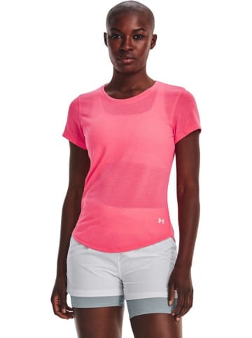 Under Armour Shirt "Streaker Run" in Pink