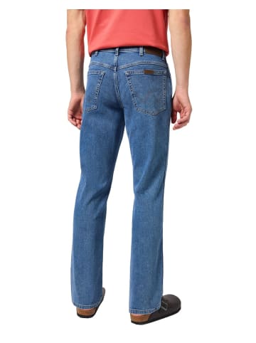 Wrangler Jeans Durable Stretch regular/straight in Blau