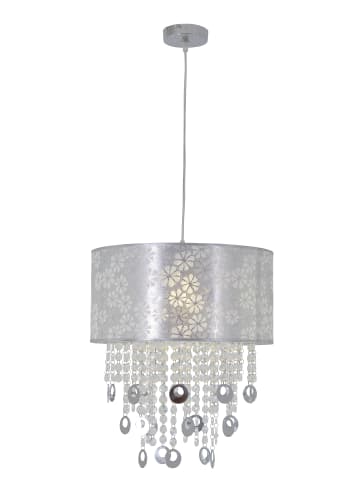 näve Pendelleuchte "Kristallo" in weiß - (L)40 cm x (B)40 cm x (H)42 cm