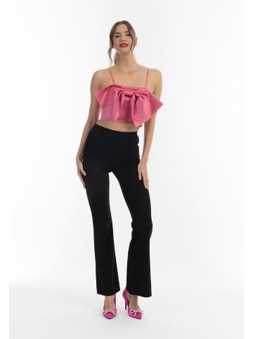 faina Damen Top Mit Schleife in Rosa