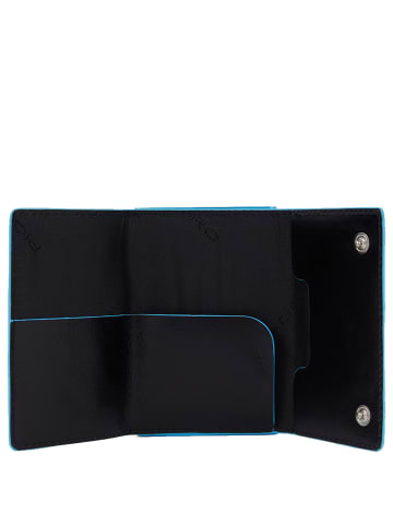 Piquadro Blue Square - Kreditkartenetui 11cc 10 cm RFID in schwarz