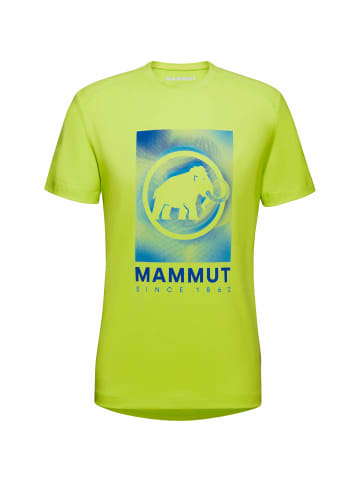 Mammut T-Shirt Trovat Mammut in Zitrone