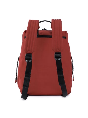 Hedgren String Akira Daypack M 38 cm Laptopfach in dahlia red