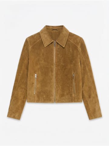 Vero Moda Jacke aus Wildleder in Chipmunk