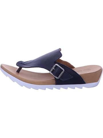 wolky Komfort Sandalen für Damen in dunkel-blau