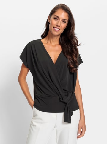 Heine Wickelshirt in schwarz