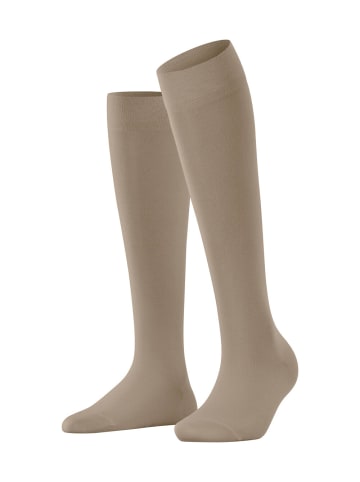Falke Kniestrümpfe Cotton Touch in Nude