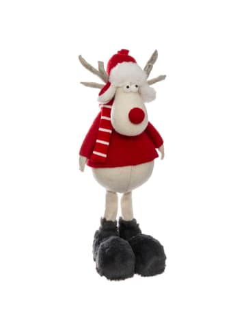 Fééric Lights and Christmas Rentier-Figur in rot