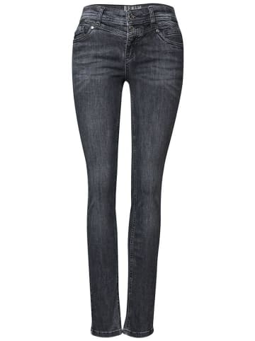 Street One Jeans in dark steel grey washed