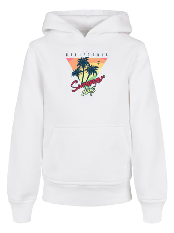 F4NT4STIC Hoodie California Summer Days Palm in weiß