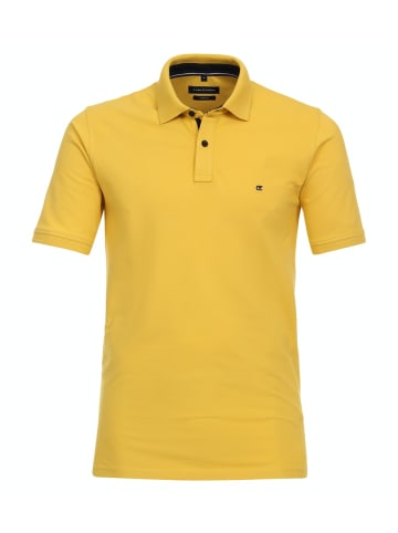 CASAMODA Polo-Shirt uni 004470 in Gelb